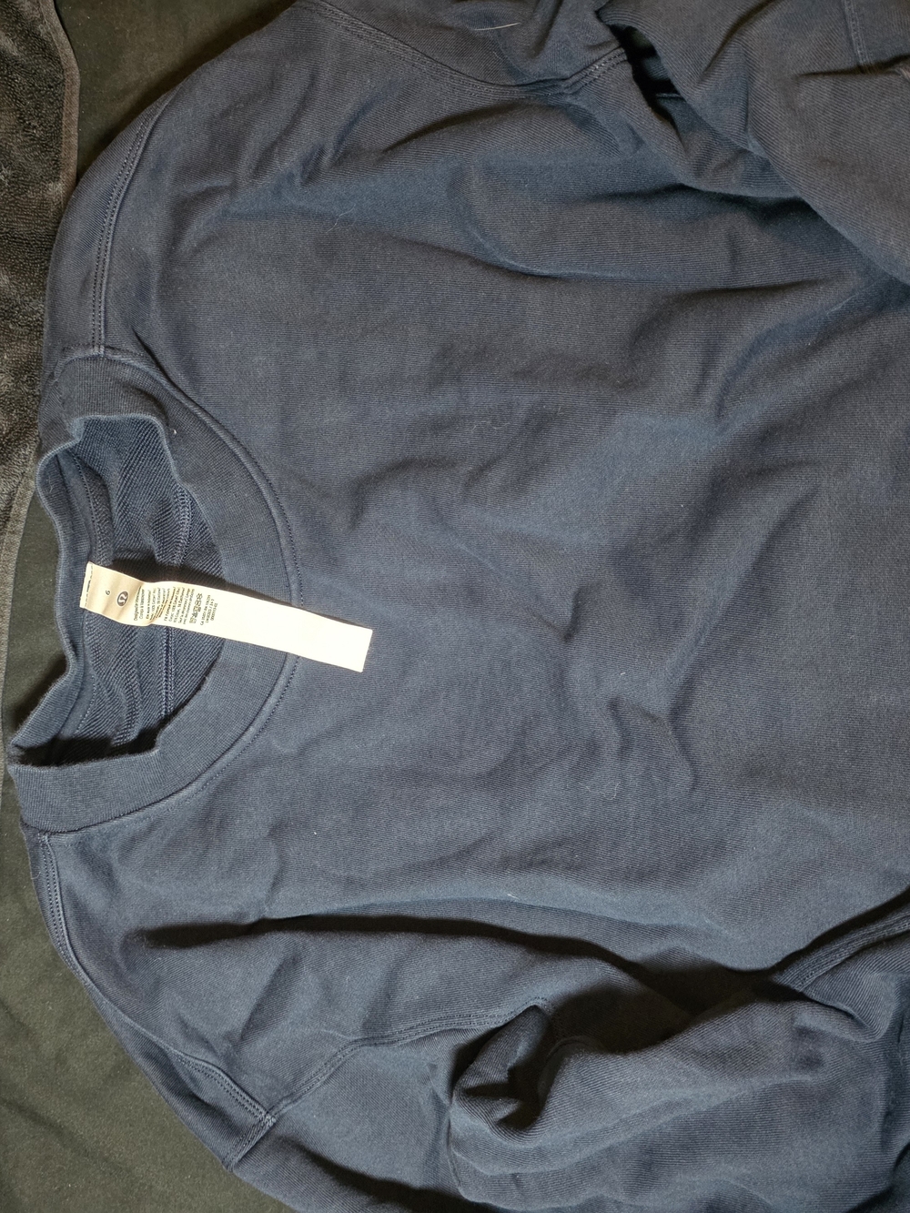 lululemon athletica Womens Dark Navy Crewneck Sweatshirt